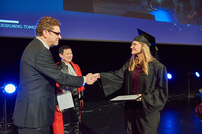 Remise du diplôme de Master en Management à l'ESCP