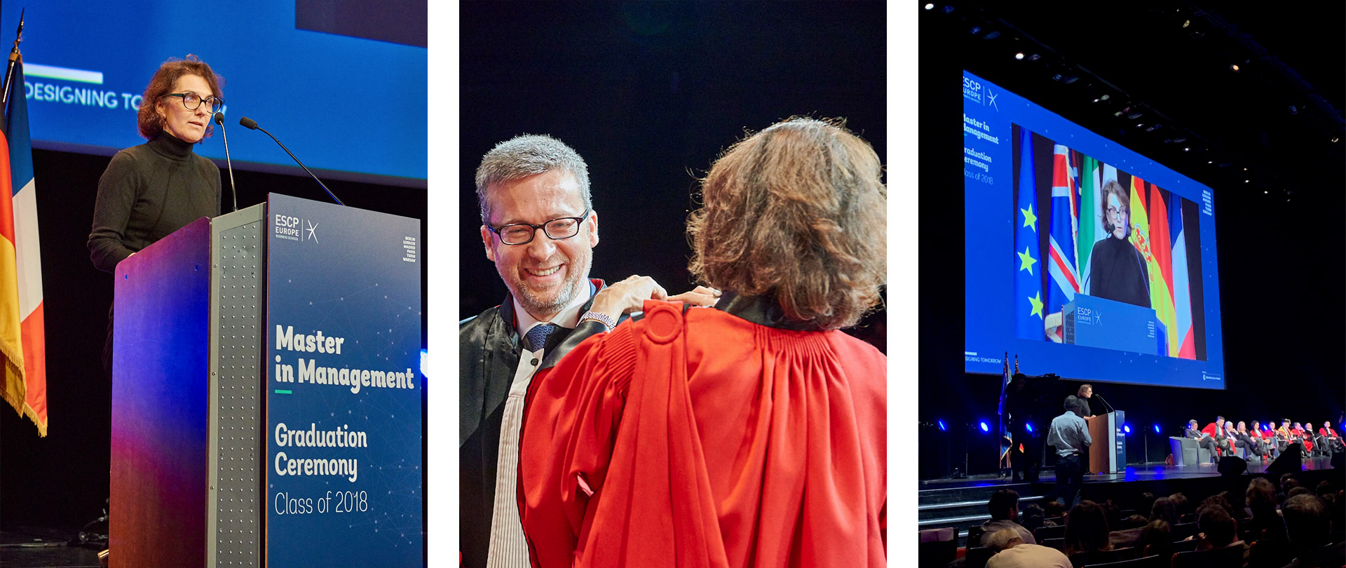 Remise du diplôme de Master en Management à l'ESCP