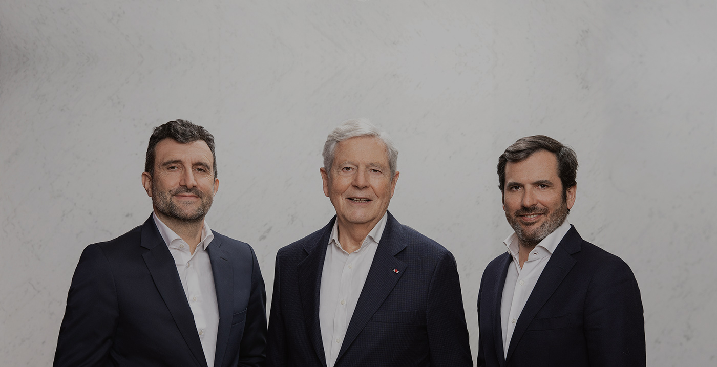 Philippe Berlan, Philippe Houzé & Nicolas Houzé